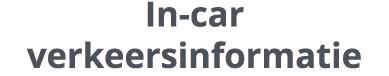 In car verkeersinformatie