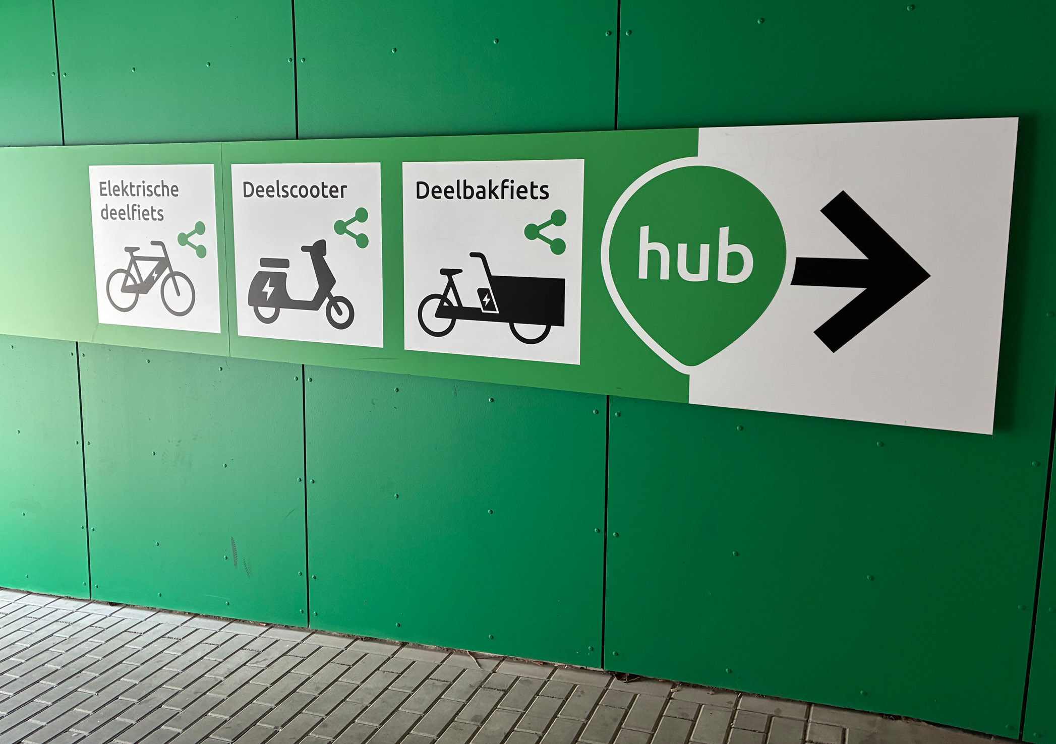 deelmobiliteitshubs